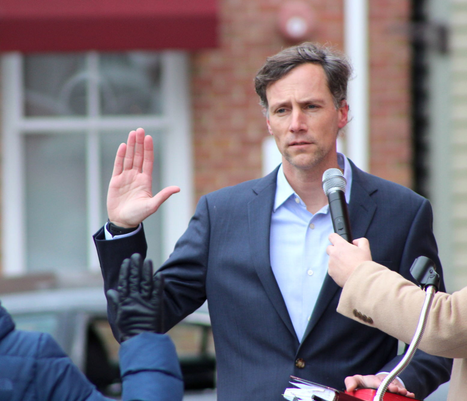 Brian Roche Takes Oath